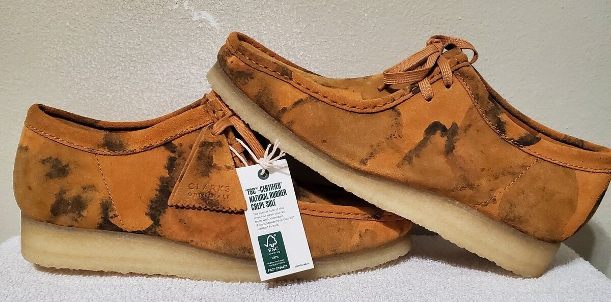 Clarks Originals Wallabee Turmeric limited edition camo pack Clarks Originals Wallabee Turmeric limited edition camo pack