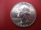 1948 D Washington Quarter Dollar Ch/Gem BU!