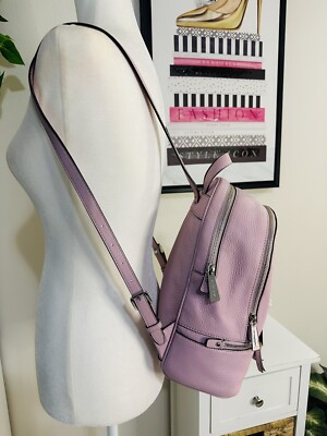 MICHAEL Michael Kors Rhea Zip Small Light Magenta Backpack  display picture 1