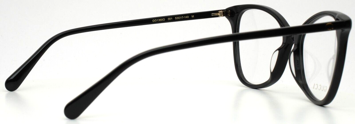 SALE! NEW Gucci GG1360O 001 Black Women Square Eyeglasses GG1360O 001 - eye-oo.com main image 2