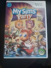 My Sims Party Nintendo Wii Video Game Complete In Box W Manual CIB Video Game
