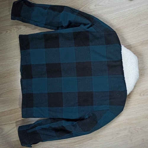 С&A wool shearling sherpa jacket blazer coat - Picture 16 of 20