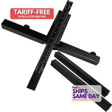 Billet Specialties 999510, Wheel Backspace/Offset Measurement Tool Black Perform