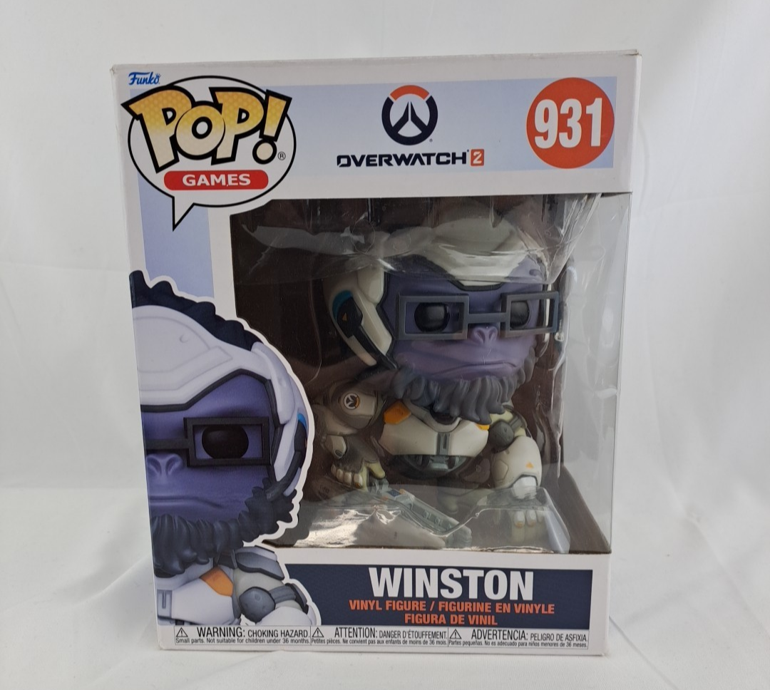 Funko POP Overwatch 2 Winston Vinyl Figure - Damaged Box