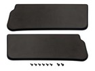 <!--F#f_0-->Holden Sunvisor Pair NEW HQ HJ HX HZ LH LX UC Black Herringbone sun visor shade<!--F/-->