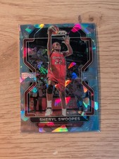 2022 Panini Prizm WNBA Cracked Ice version #84 Sheryl Swoopes - Houston Comets