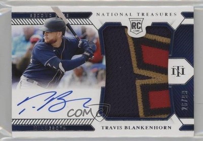 2021 Panini National Treasures /99 Travis Blankenhorn #220 Auto lz7