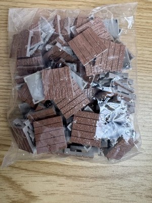 Monster Adventure Terrain- Wood Plank Tile Expansion Pack- Hand-Painted 1x1