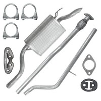 Auspuff SchalldäMpferset FüR Fiat Punto 2 II (188) FließHeck 1.2 (09/2005-2009)
