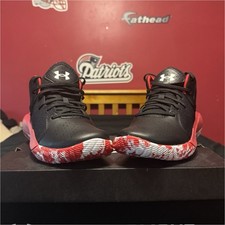 Under Armour Jet 21 Bred Mens Basketball Shoe...