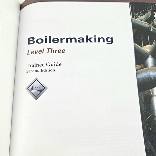 Nccer Boilermaking Level 3 Trainee Guide Edition 2 Very Good Contren Learning - Picture 3 of 5