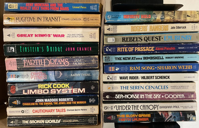 Sci Fi 80s & 90s PB Lot of 21 Rick Cook Ed Llewellyn Keith Laumer Robert Browne
