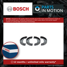 Image of Handbrake Shoes Set fits BMW 325 E46, E90, E92 2.5 3.0 00 to 13 Parking Bosch