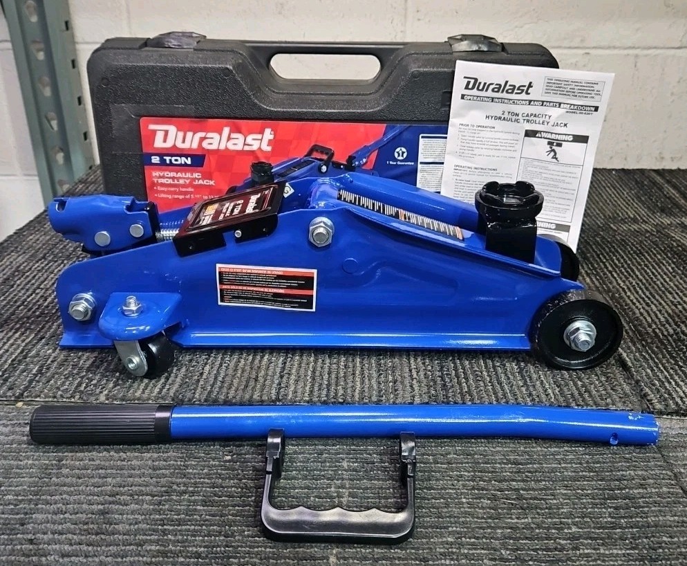 Duralast 80-620T 2-Ton Hydraulic Trolly Jack with Case | eBay