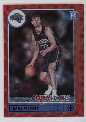 2021 Panini NBA Hoops Rookies Hyper Red 62/99 Franz Wagner #235 Rookie RC 1uw6