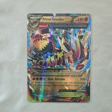 Pokemon TCG Primal Groudon EX 86/160 Primal Clash Holo UR 240HP
