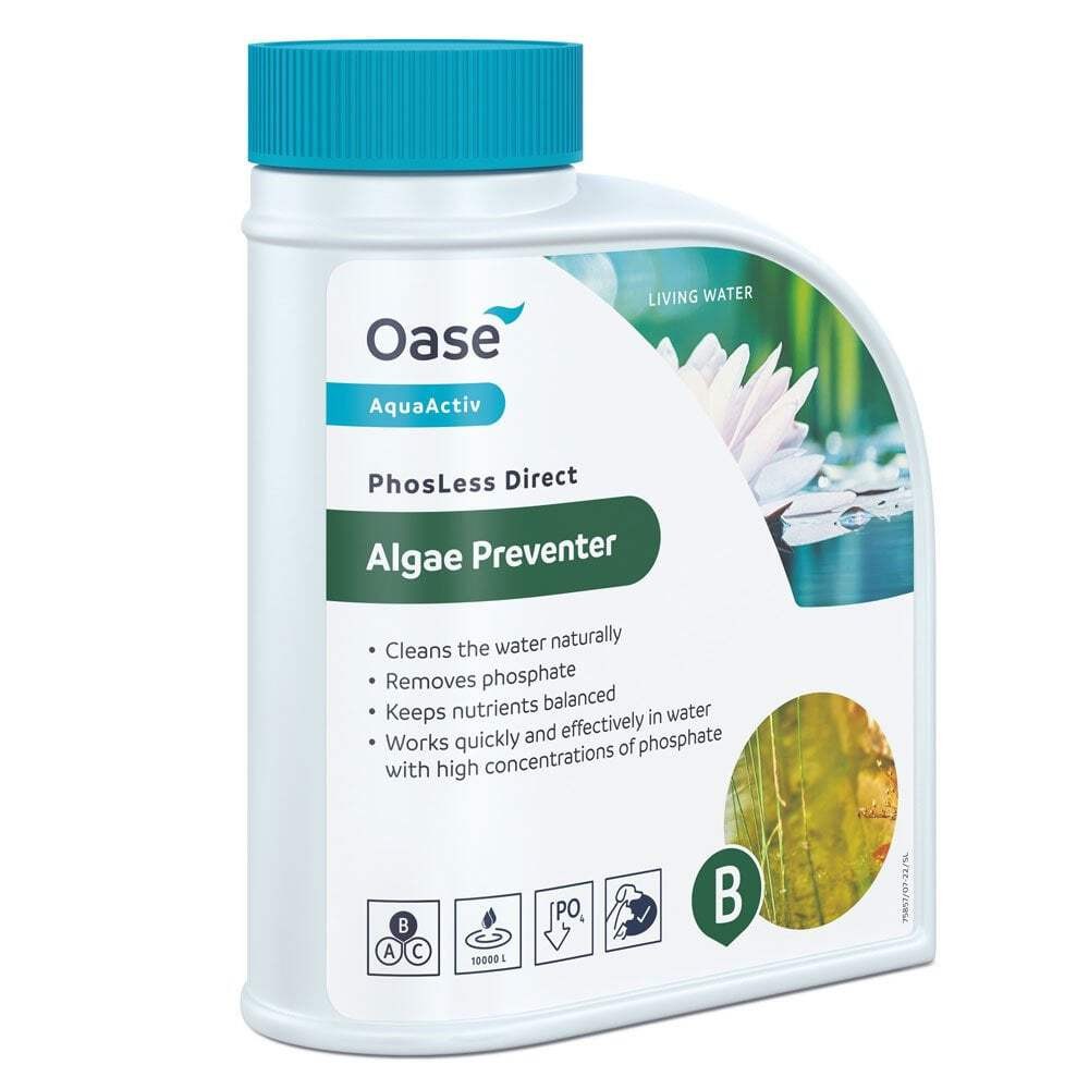 Oase AquaActiv PhosLess Direct Treatment Pond Phosphate Remover 500ml