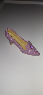 Miniature Vintage Purple Shoe Figurine k's collection (Chessepeke Virginia) 059