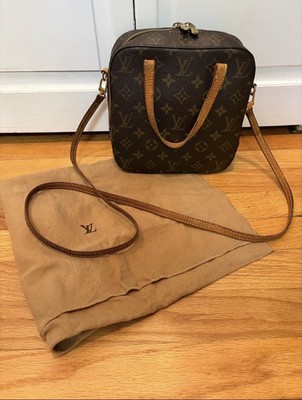  LOUIS VUITTON  Authentic Monogram Spontini Crossbody 2 Way Strap With Dust Bag