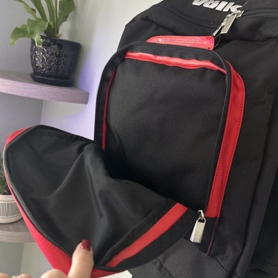 Volkl Black Red Sport Boot Helmet Snowboarding Skiing Bag Backpack