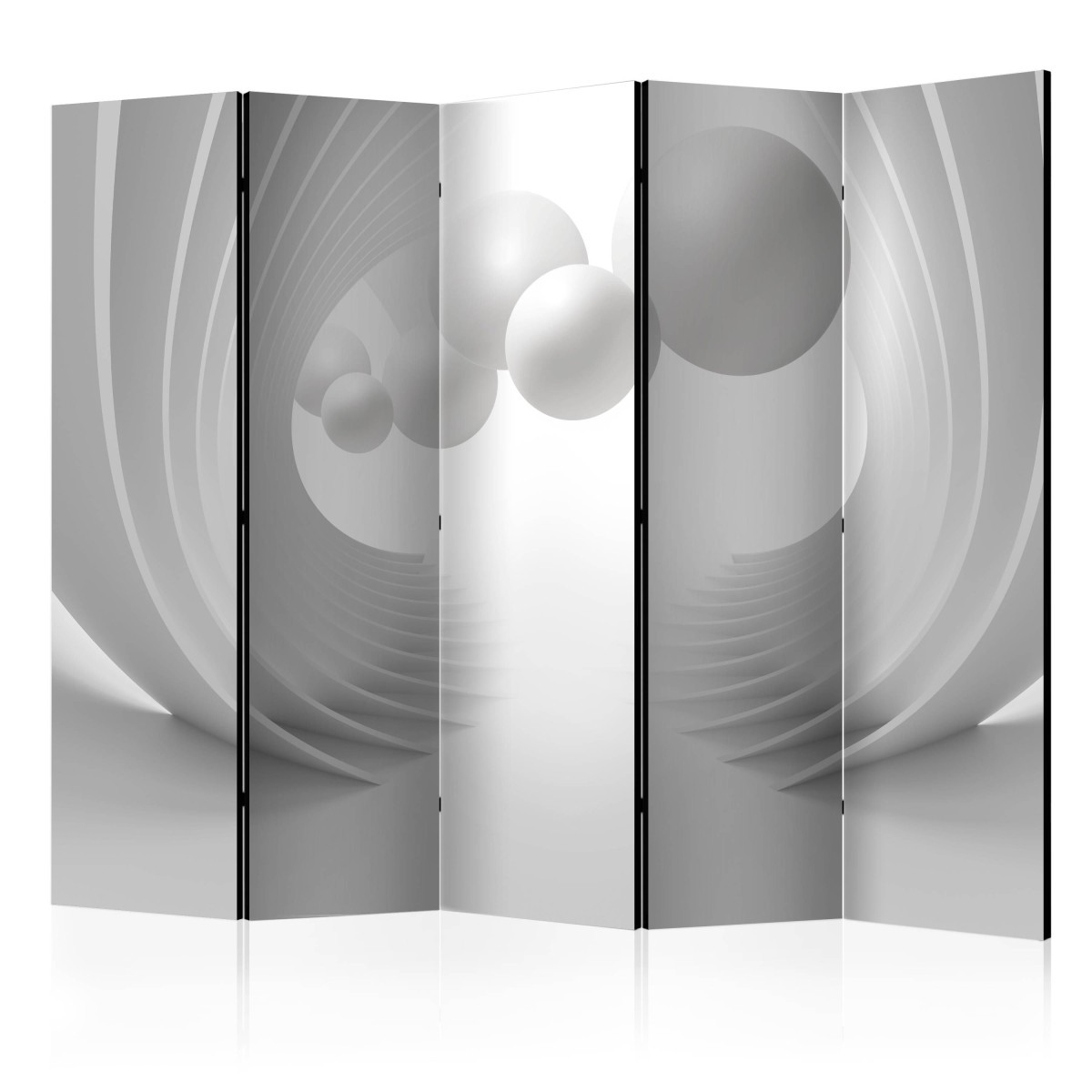 Paravent 5 volets premium Gate of Modernity 172x225cm motif géométrique moderne