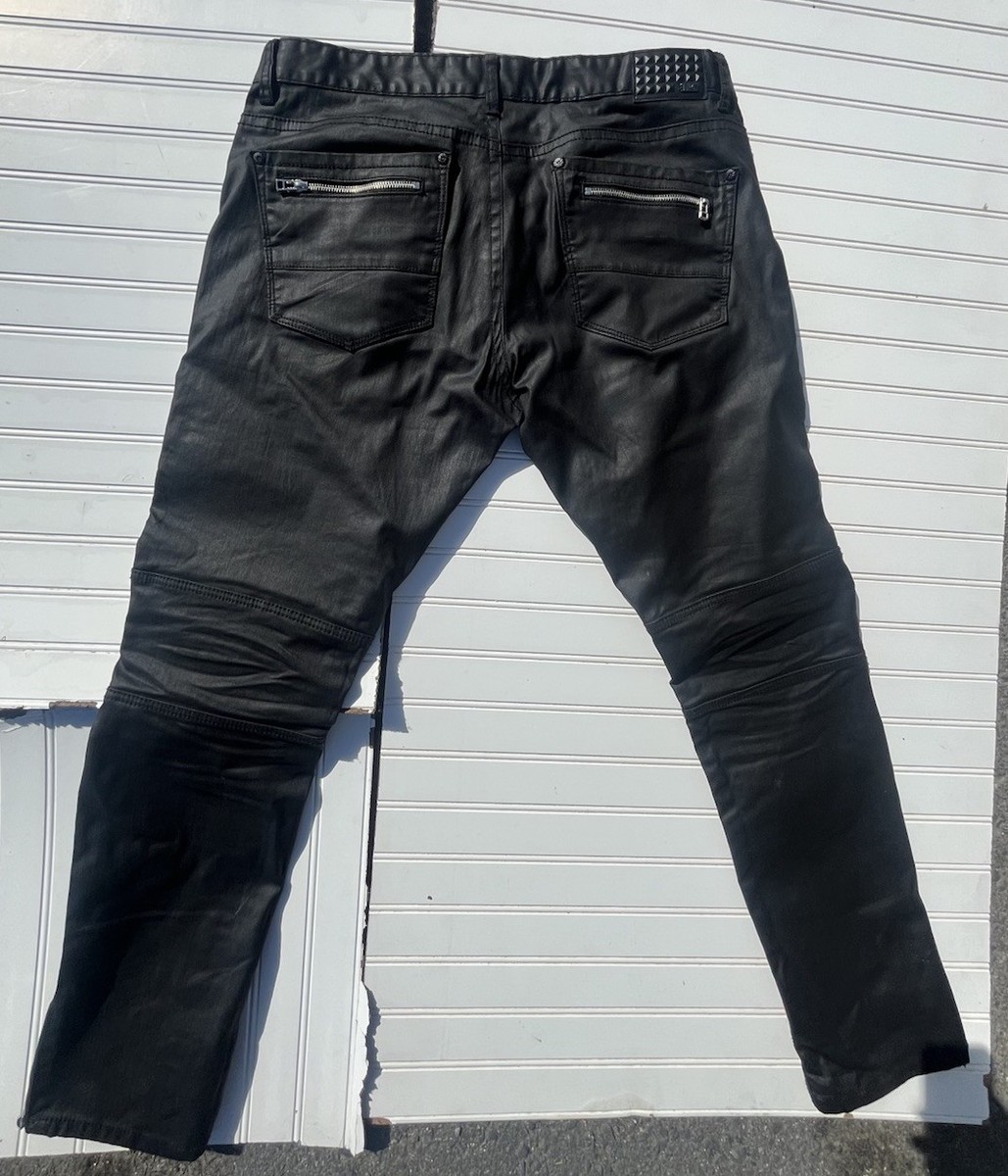 Waxed DENIM Jeans 34*34 Japanese Brand | eBay