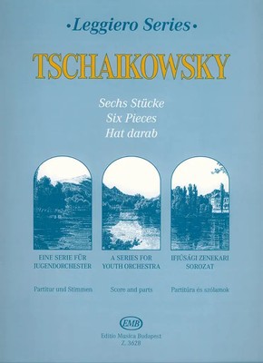 6 Stücke für Streichorchester Partitur und Stimmen | aus dem Kinderalbum' | Buch
