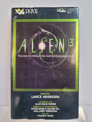 Alien 3 the Official Movie Novelization by Alan Dean Foster  2 Cassette Tapes