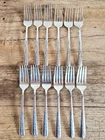 Towle Rambler Rose Sterling Silver 12-Piece Fork Set 446g Collectible 6.5"