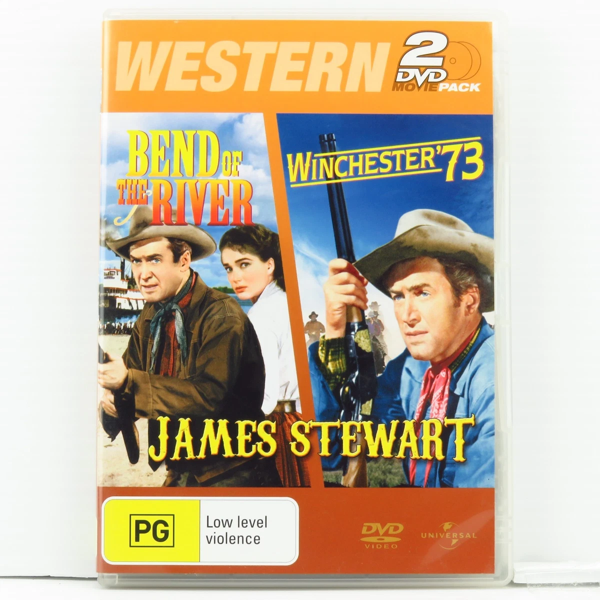 Bend Of The River / Winchester 73 - James Stewart - DVD - Region 4