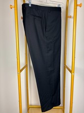 CANALI Mens Black Dress Pants 36 w