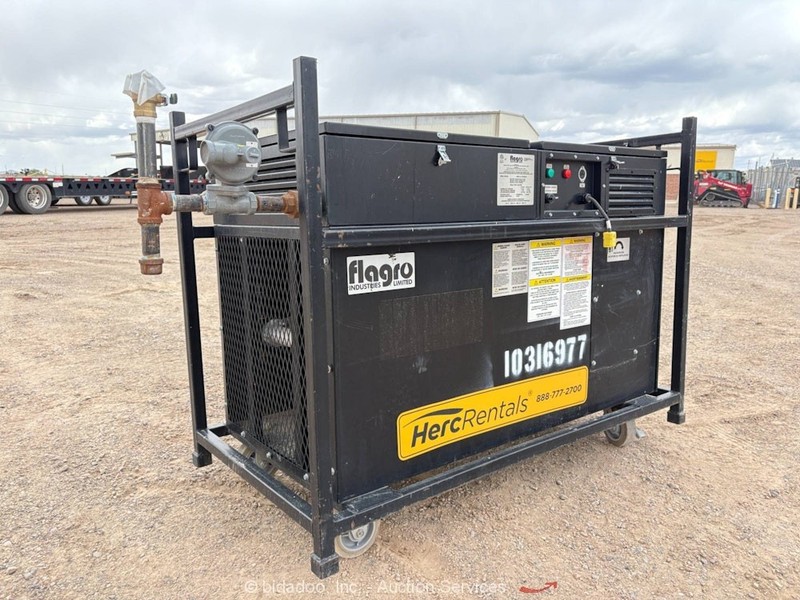 2020 Flagro FMA-550 Dual Fuel Direct-Fired Jobsite Construction Heater bidadoo