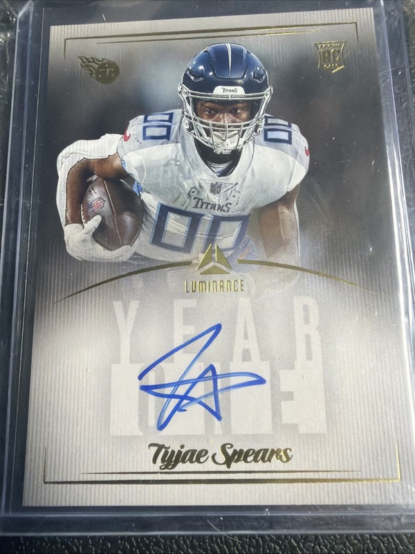 2023 Panini Luminance - Year One Signatures Rps Tyjae Spears #Y1TYS (AU, RC)