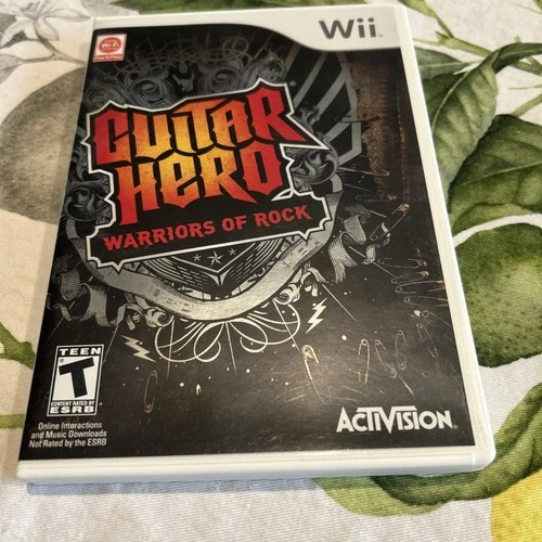 Guitar Hero Warriors of Rock (Software) - Nintendo Wii