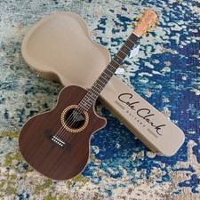 Cole Clark AN2EC-RRE Recording Acoustic-Electric Guitar, AA Rosewood Ebony, NAMM