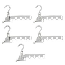 Portable Folding Clothes Hanger Designed to Maximize Storage Efficiency