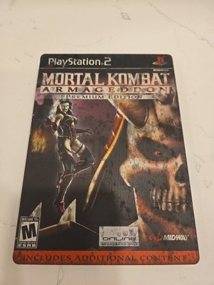 Mortal Kombat Armageddon Premium Edition PlayStation 2  Case and bonus DVD Only 
