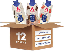 Best Sellers Protein Shake Variety Pack, Strawberry, Vanilla and Milk Chocolate