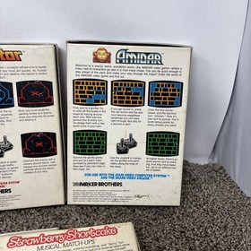 Atari 2600 Parker Brothers Game Lot CIB Lot Of 5