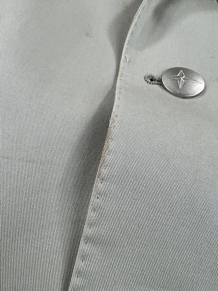 Thierry Mugler Paris Suit Mens 50R Beige 2 Piece Blazer Pants Made in Italy - Image 3 of 4