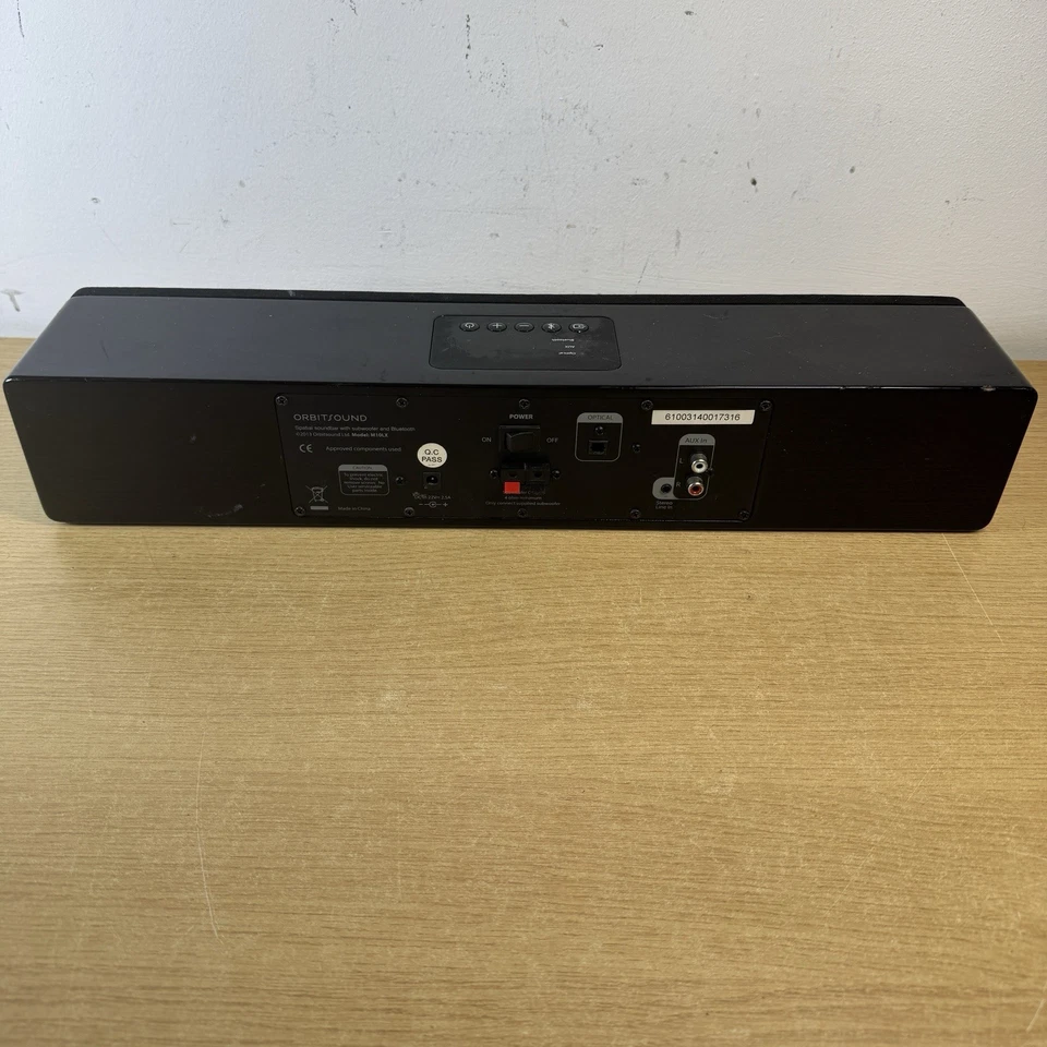 Orbitsound M10LX Spatial Soundbar w/Bluetooth Working No Remote Or Sub - Image 4 of 4