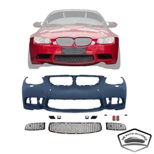 For BMW E92 E93 3-Series 2010~2013 M3 Style Front Bumper Kit W/ PDC