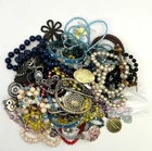2 lbs Estate Jewelry Lot Vintage to Now Costume Wear Craft Resell