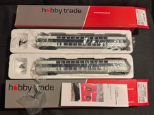 2x AC Hobbytrade DSB 1xDoppelstockwagen 1xDoppelstocksteuerwagen 73003 73005 OVP