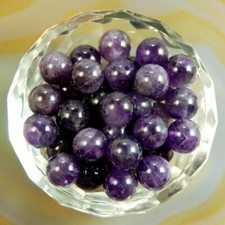 Wholesale 500pcs Lot Natural Amethyst Stone Round Spacer Loose Beads 8mm DIY