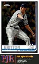 2019 Topps Chrome Update Edition #8 Zack Britton New York Yankees