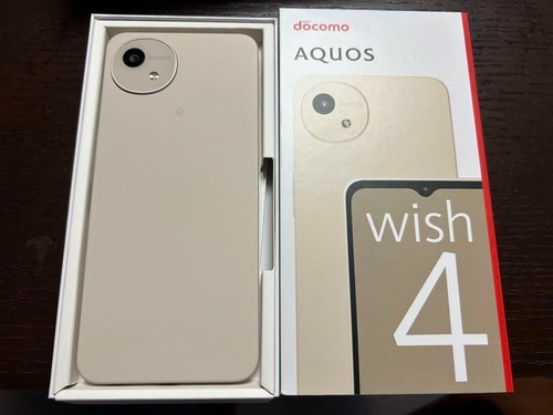 New model, brand new, unused, Docomo AQUOS wish4 SH-52E, white, popular - 第 1/2 張圖片