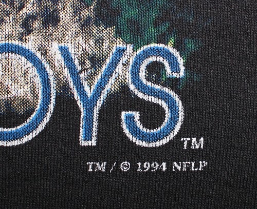 90s 1994 Dallas Cowboys giant graphic vintage sweatshirt NFL football Nutmeg - Picture 3 of 7