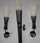 3 "Le Dauphin" Wandlampen, Frankreich, Vintage, Design, 70/80er Jahre, TOP-Erhal