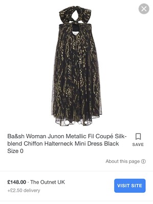 chiffon halteneck mini dress size 